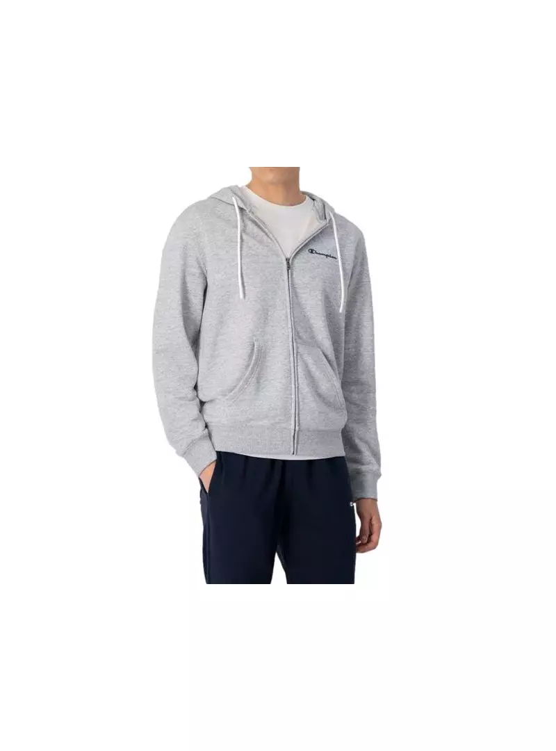 Champion HOODED FULL ZIP SWEATSHIRT 218537EM021