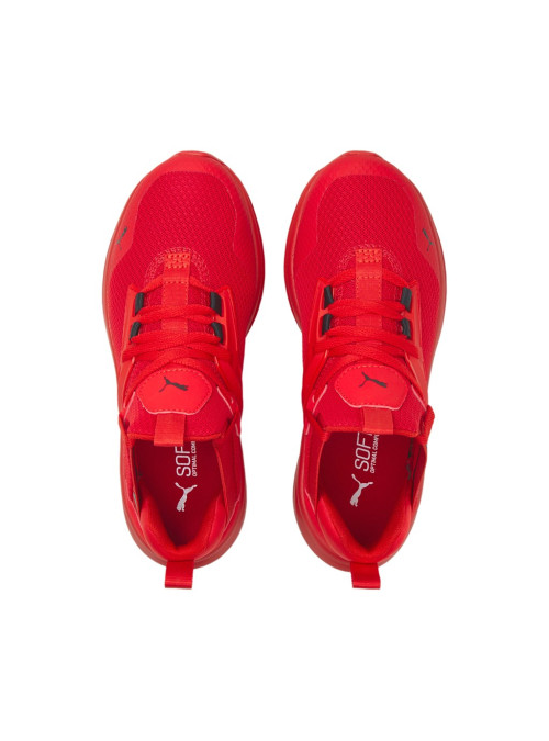 Puma Junior Sneakersy Enzo 2 Refresh Sportowe - Czerwone