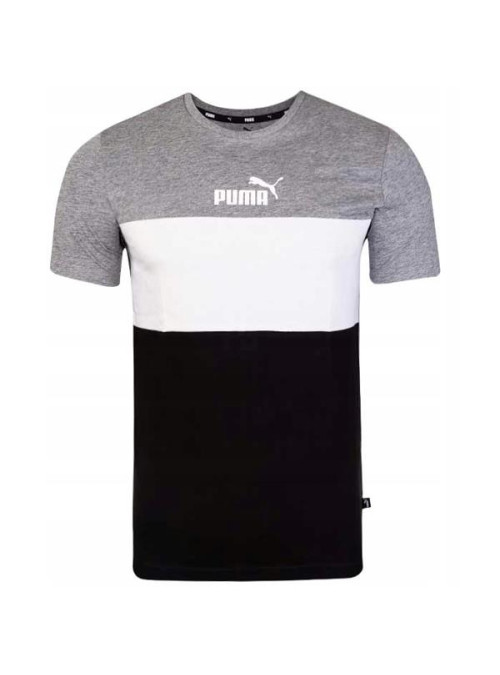 Puma ESS+ COLORBLOCK TEE 58690803