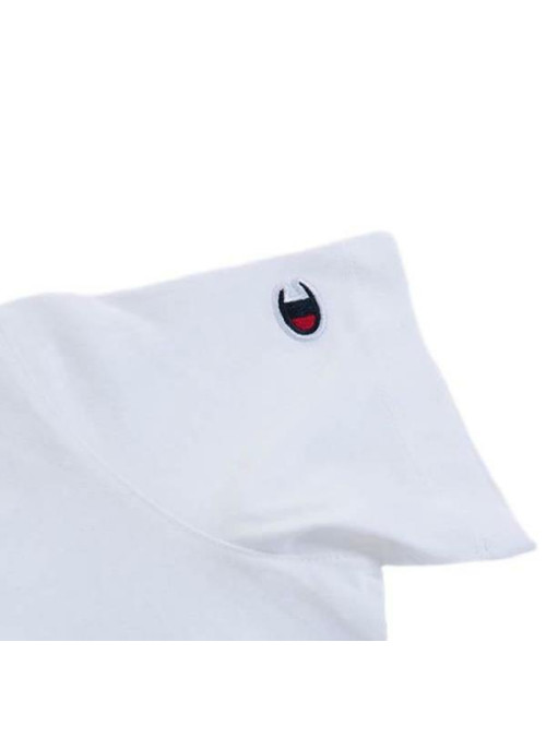 Champion Dziecięcy T-shirt Crewneck T-shirt 404231WW001 Biały | Sklep Monotox