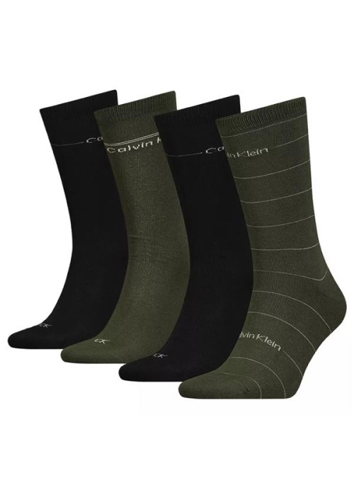Calvin Klein CK MEN SOCK 4P STRIPE 701219835003