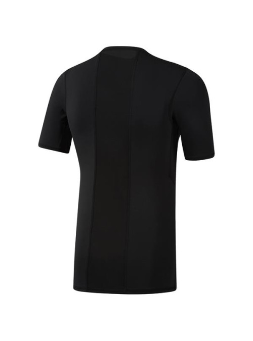 Reebok Męski T-shirt Wor Sl Ss Sld Comp Czarny | Oficjalny sklep | Monotox