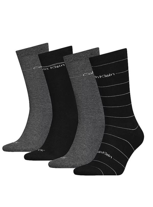Calvin Klein CK MEN SOCK 4P STRIPE 701219835001