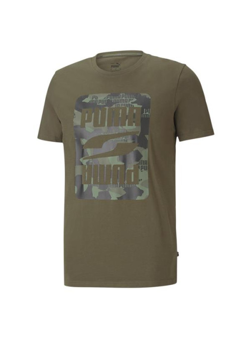 Puma REBEL CAMO GRAPHIC TEE 58501970