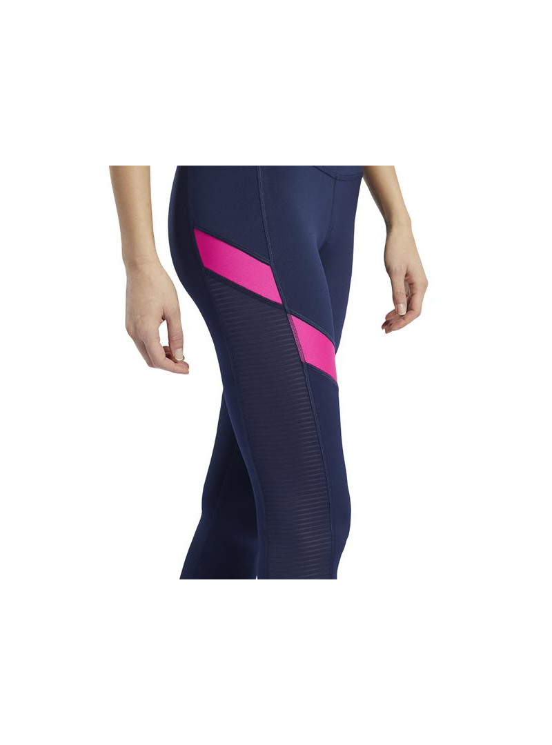Reebok Damskie Legginsy Wor Mesh Tight Niebieski | Oficjalny sklep | Monotox