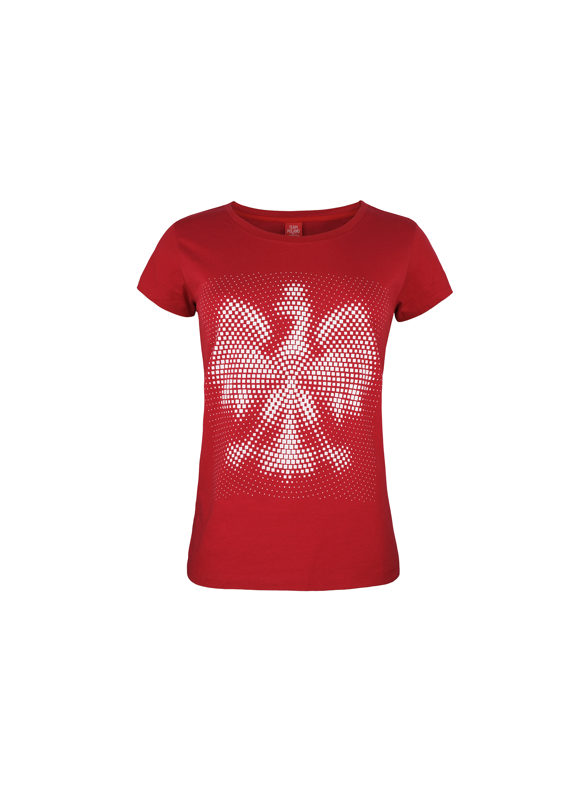Monotox Damski T-shirt EAGLE OPTIC W BRIGHT RED Czerwony