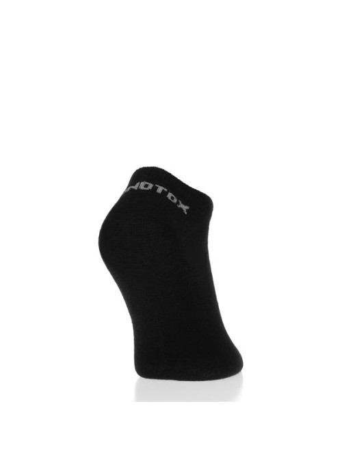 Monotox Męskie Skarpety NO SHOW SOCK BLACK 3PACK Czarny