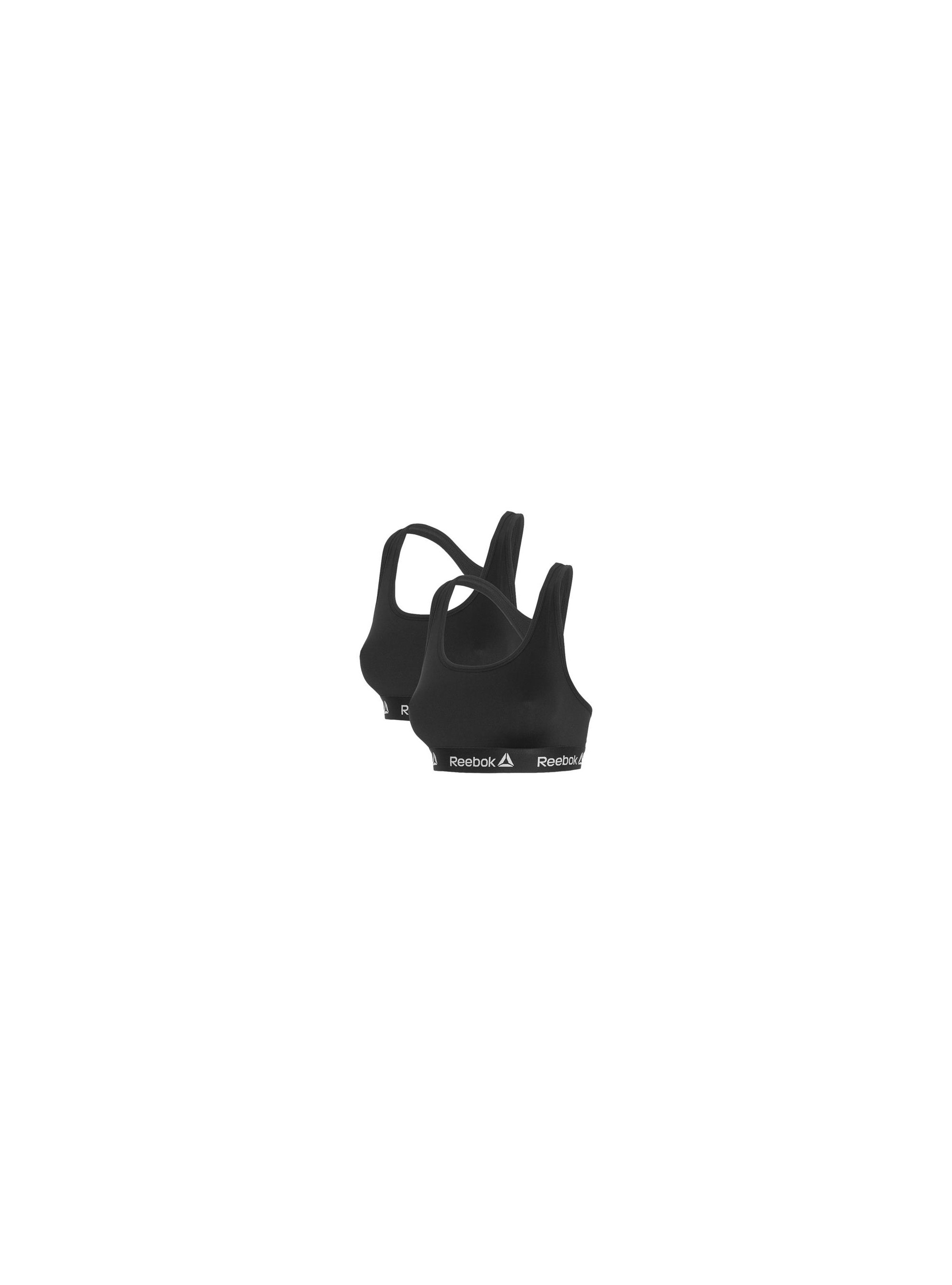 Reebok Damski Crop Top Performance 2pak - Czarny