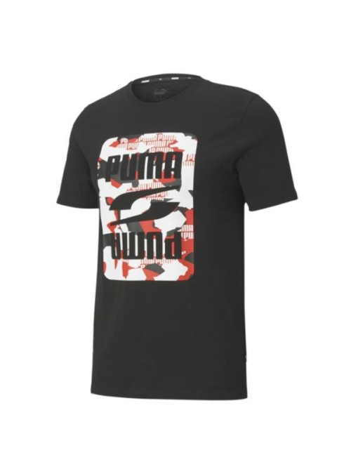 Puma REBEL CAMO GRAPHIC TEE 58501901