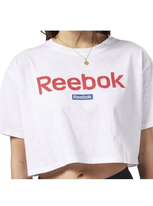 Reebok LINEAR LOGO CROP TEE FI2031