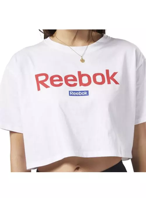 Reebok LINEAR LOGO CROP TEE FI2031