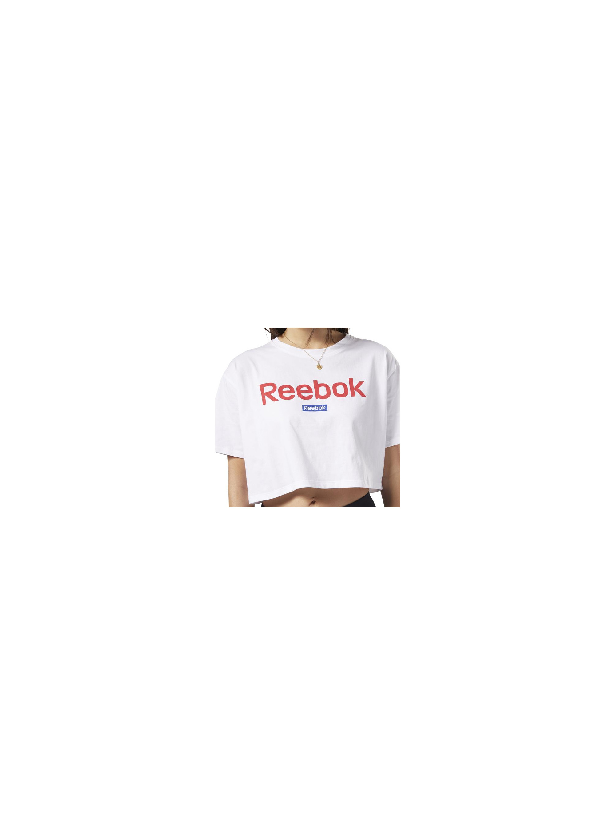 Reebok LINEAR LOGO CROP TEE FI2031