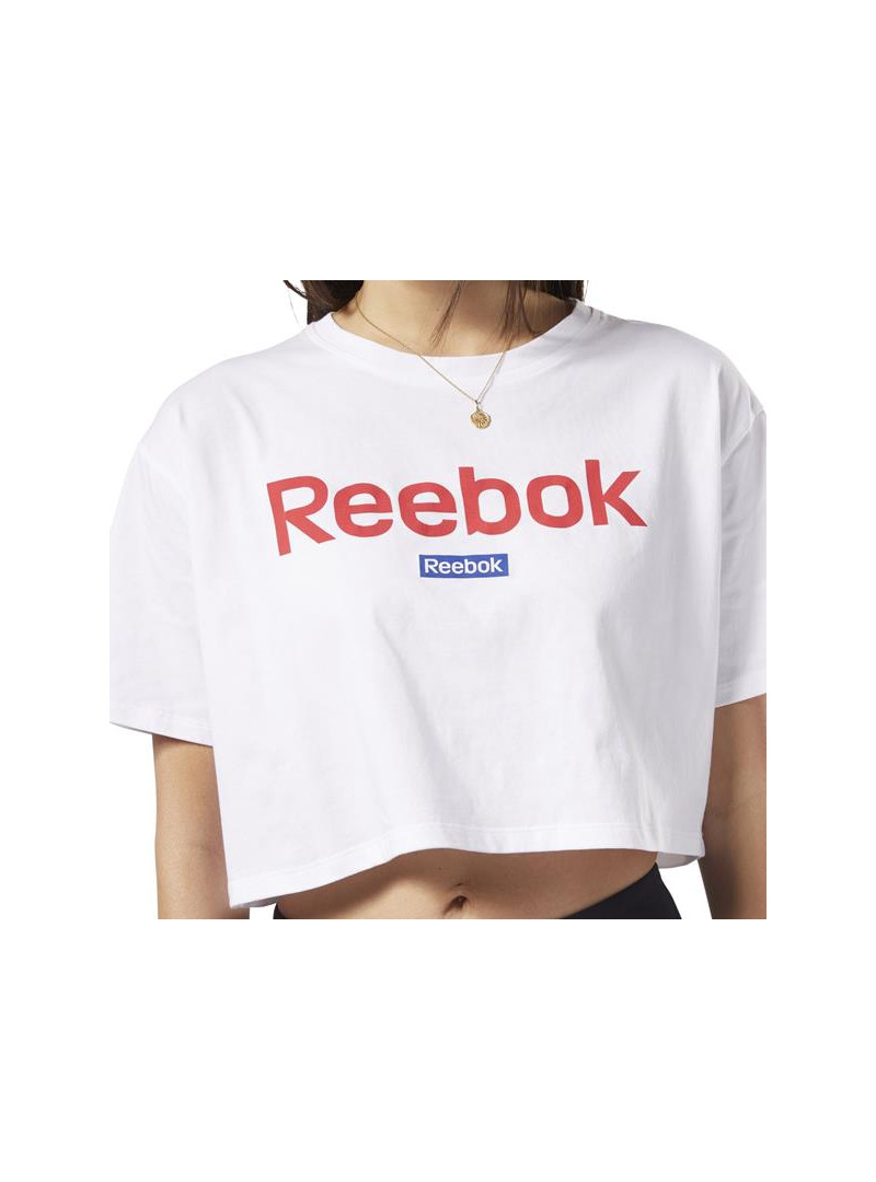 Reebok LINEAR LOGO CROP TEE FI2031