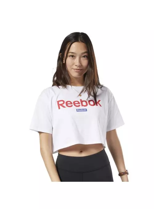 Reebok LINEAR LOGO CROP TEE FI2031