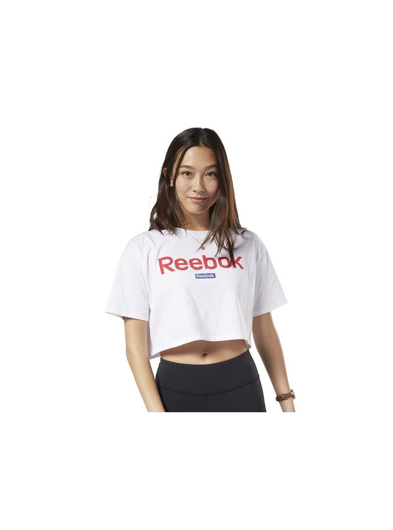 Reebok LINEAR LOGO CROP TEE FI2031