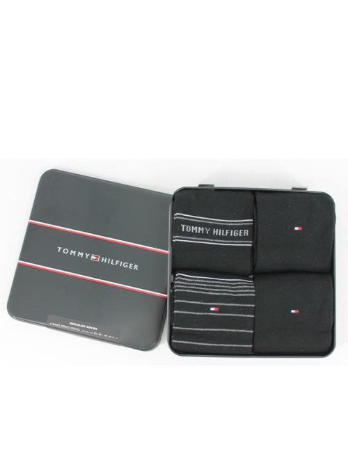 Tommy Hilfiger TH MEN SOCK 4P TIN GIFTBOX 701220146002