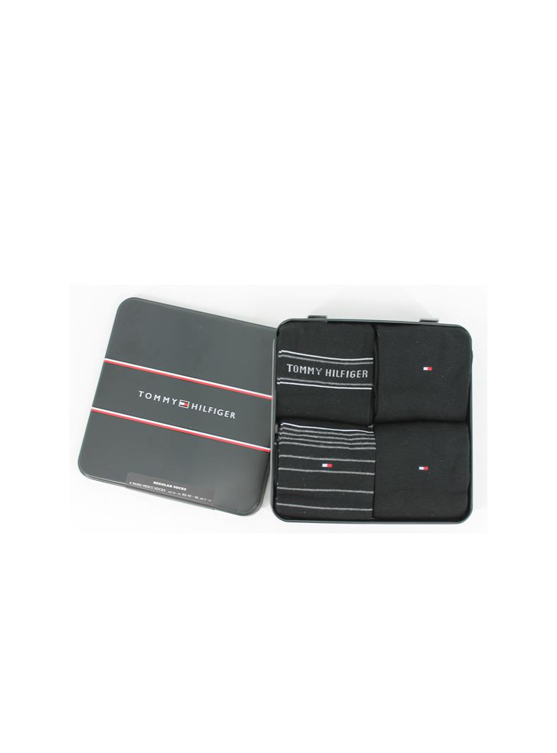 Tommy Hilfiger TH MEN SOCK 4P TIN GIFTBOX 701220146002