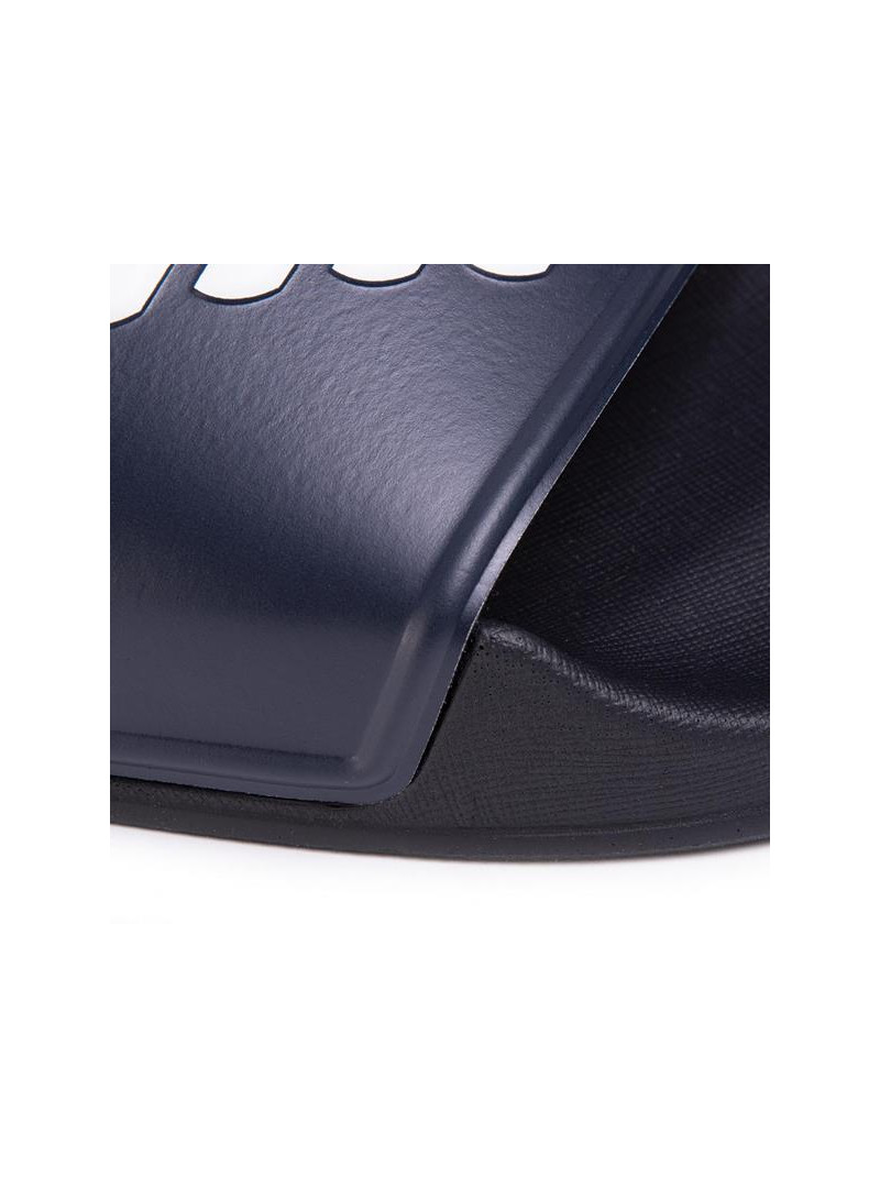 Emporio Armani Męskie Klapki Pool Mod. Slides Granatowy | Oficjalny sklep | Monotox