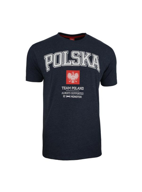 Monotox POLSKA COLLEGE NAVY MEL M-TS-03TP-03