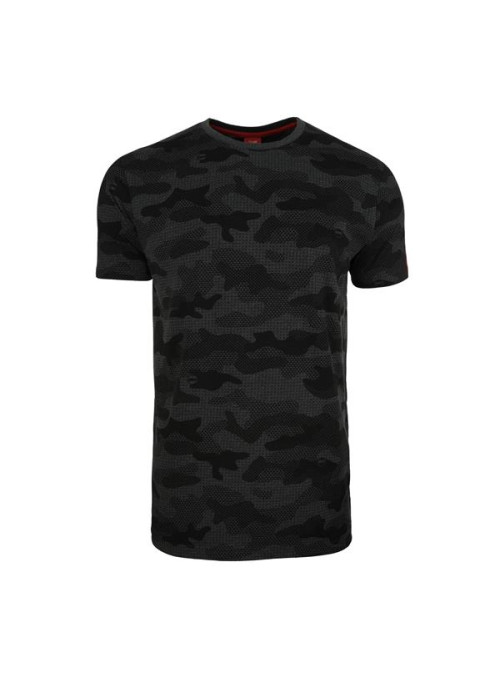 Team Poland T-shirt Label B - Czarny | Monotox