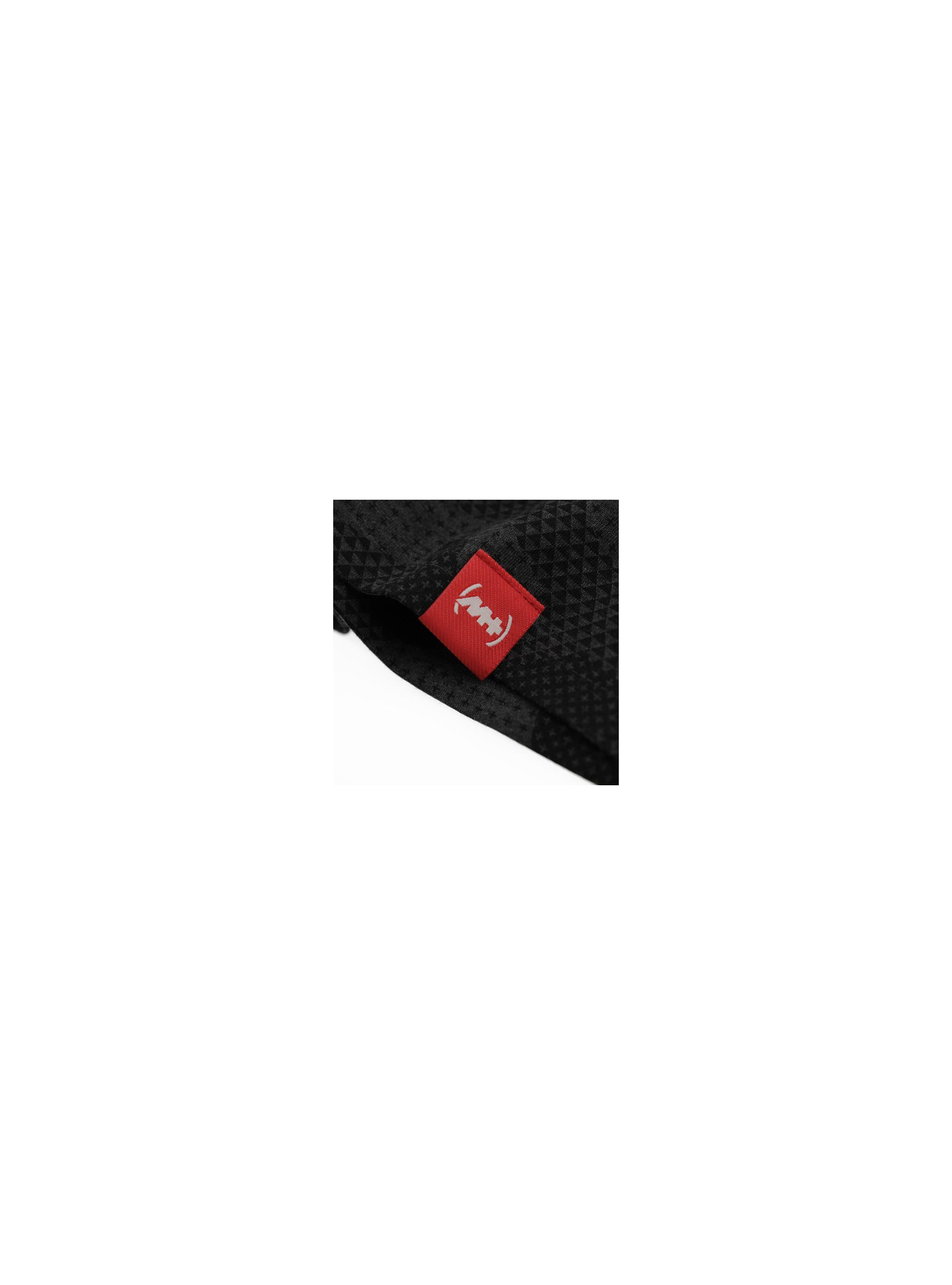 Team Poland T-shirt Label B - Czarny | Monotox