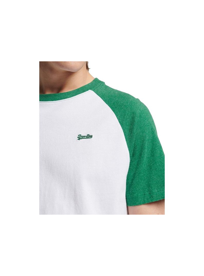 Superdry VINTAGE BASEBALL TEE M1011296A7FE