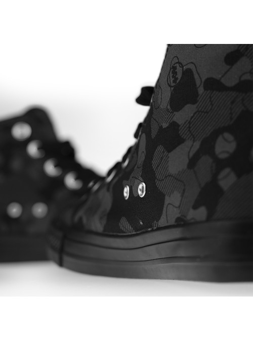 Monotox NORRIS HIGH M CAMO BLA M-FT-02CAMO