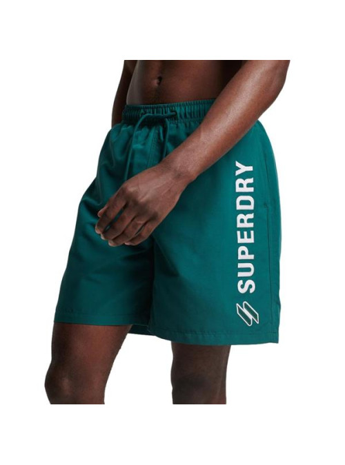 Superdry CODE APPLQUE SWIM SHORT M3010187A10E