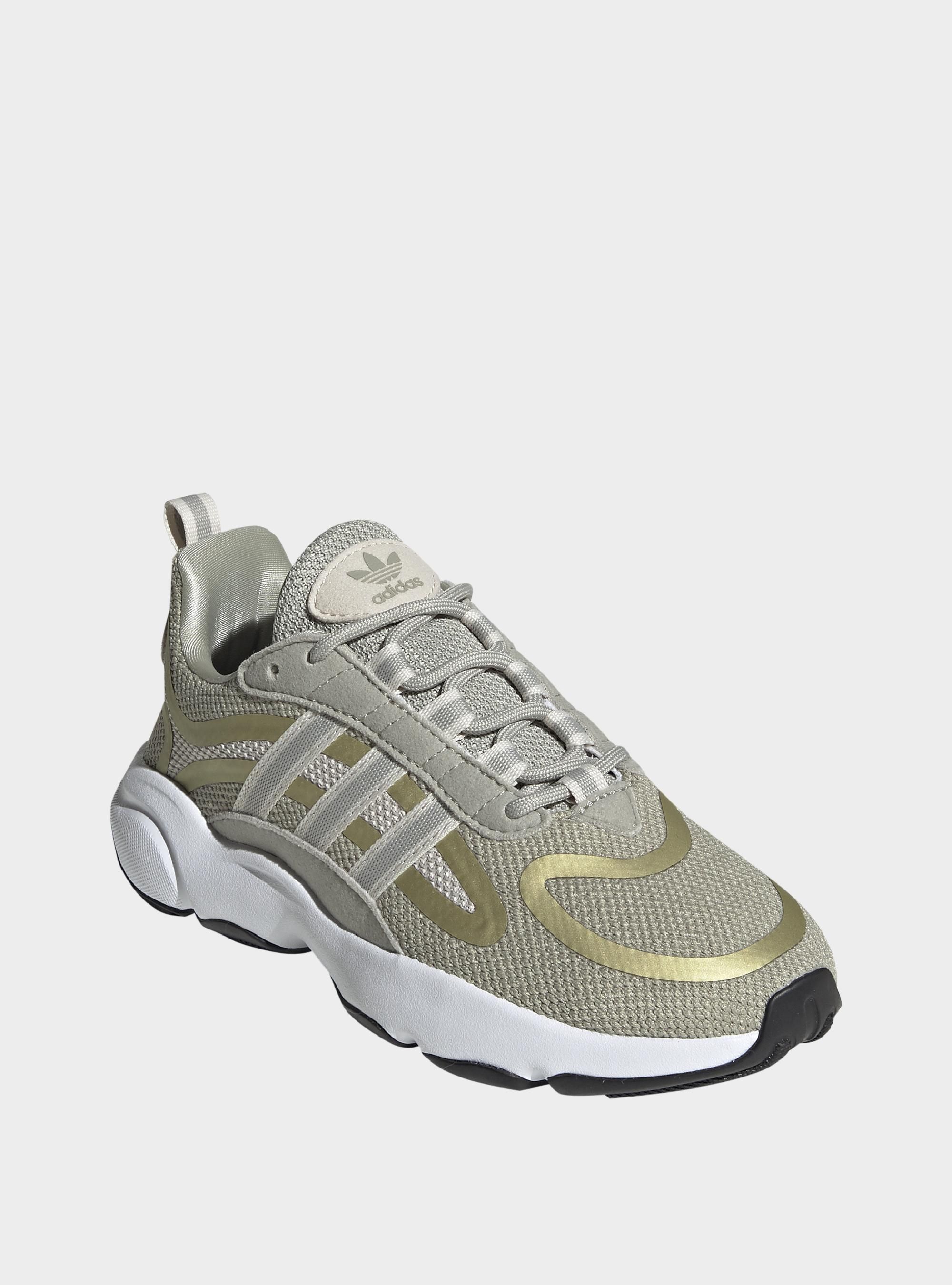 Adidas Junior Sneakersy Haiwee J - Złote | Blask