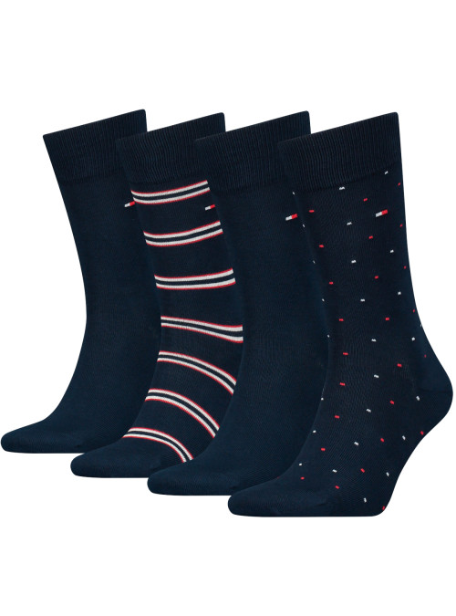 Tommy Hilfiger TH MEN SOCK 4P TIN GIFTBOX STR 701224441001