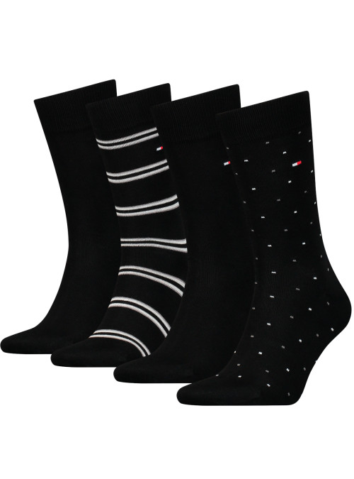 Tommy Hilfiger TH MEN SOCK 4P TIN GIFTBOX STR 701224441002