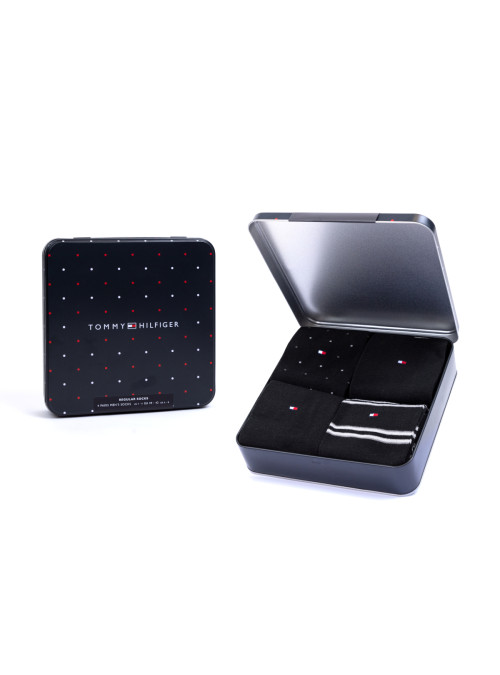 Tommy Hilfiger TH MEN SOCK 4P TIN GIFTBOX STR 701224441002