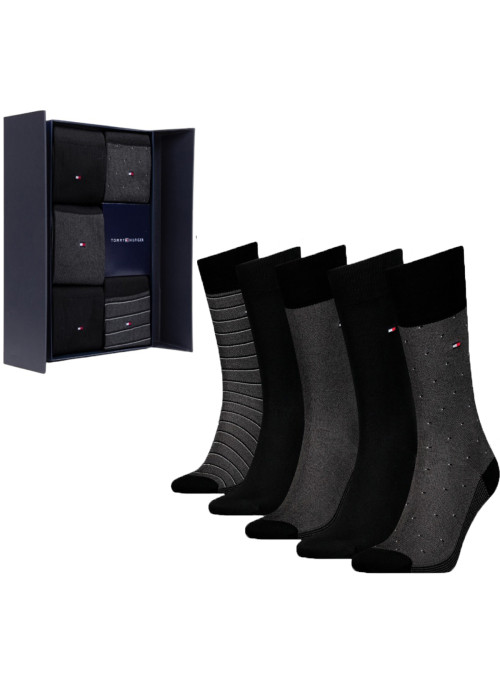 Tommy Hilfiger TH MEN SOCK 5P GIFTBOX BIRDEYE 701224442002