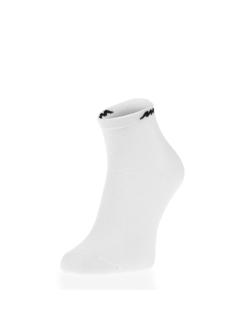 Monotox Męskie Skarpety Ankle 3pak - Białe | Komfort