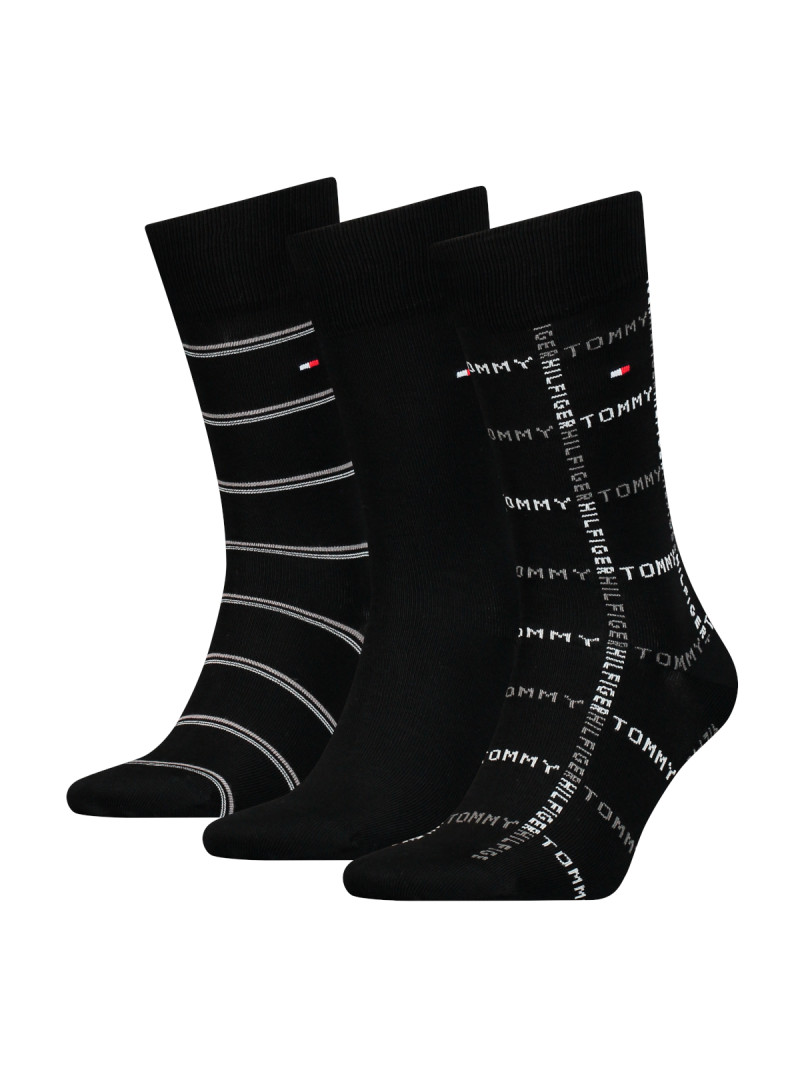 Tommy Hilfiger TH MEN SOCK 3P GIFTBOX GRID ST 701224445002