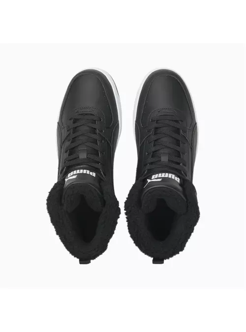 Puma Męskie Sneakersy REBOUND JOY FUR Czarny