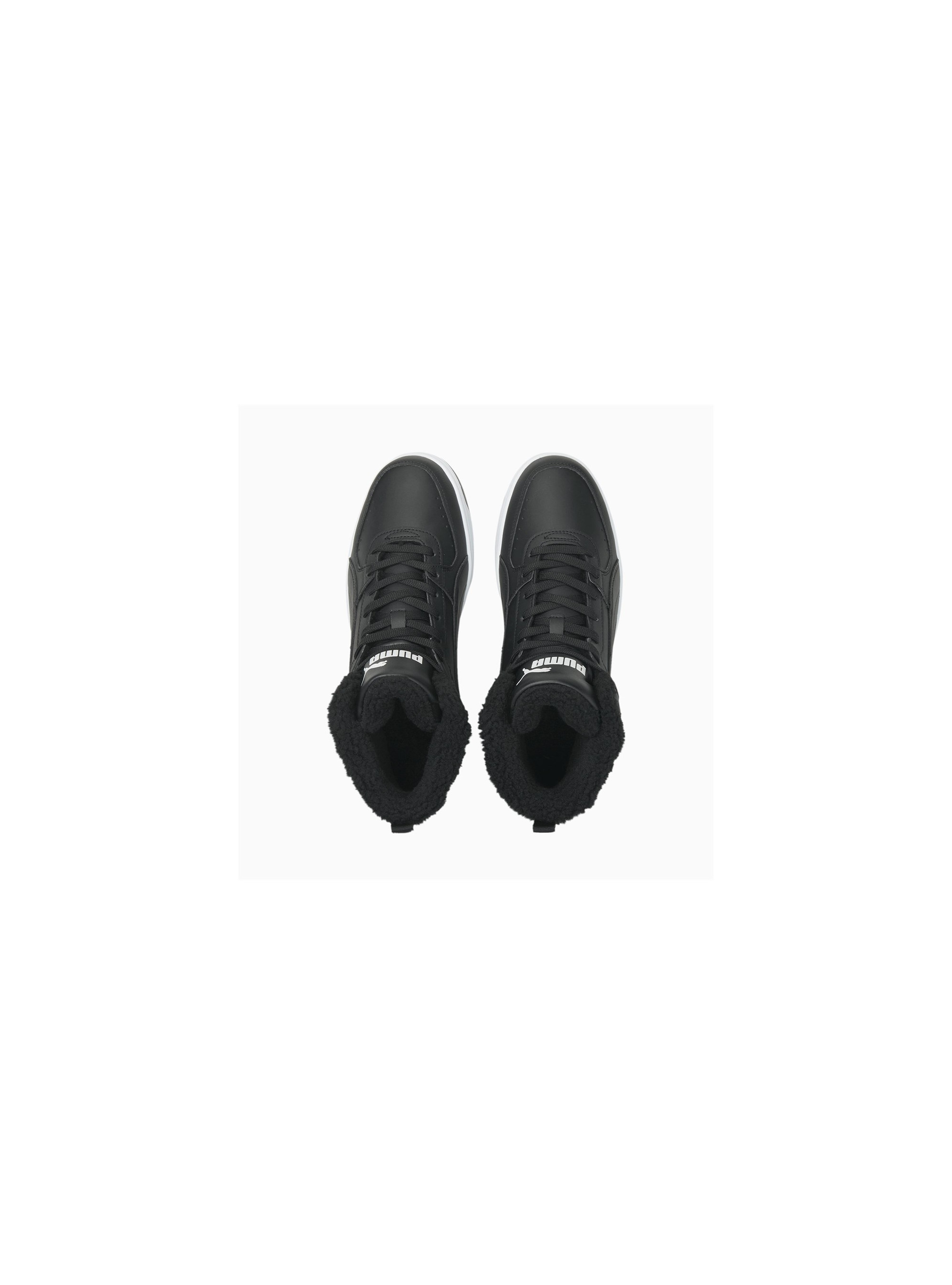Puma Męskie Sneakersy REBOUND JOY FUR Czarny