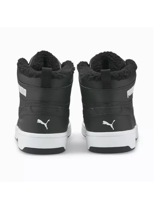 Puma Męskie Sneakersy REBOUND JOY FUR Czarny