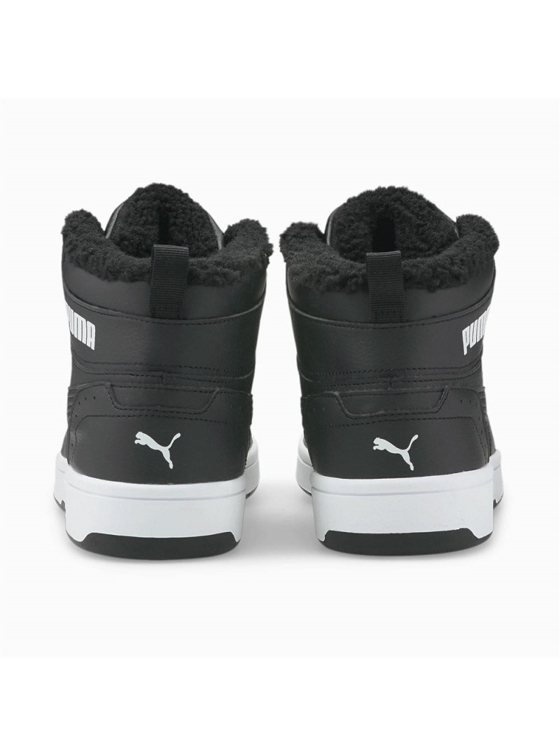 Puma Męskie Sneakersy REBOUND JOY FUR Czarny