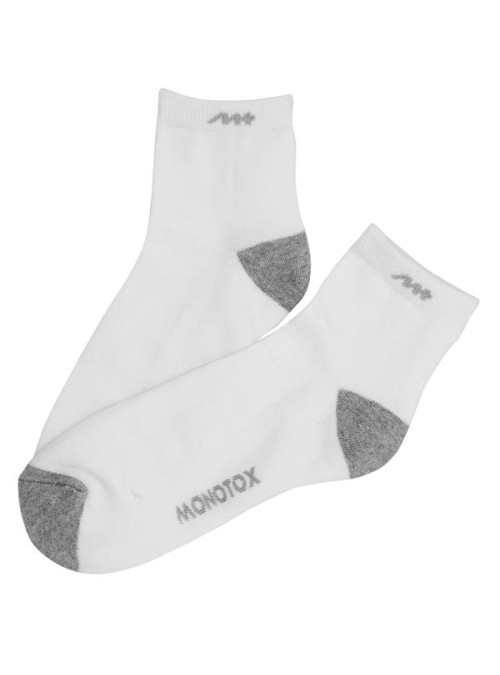 Monotox SNEAKER SOCK WHITE 3PACK SKS20ZKW Monotox SNEAKER SOCK WHITE 3PACK SKS20ZKW
