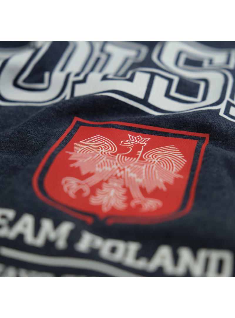 Monotox Damski T-shirt POLSKA COLLEGE W NAVY M Granatowy