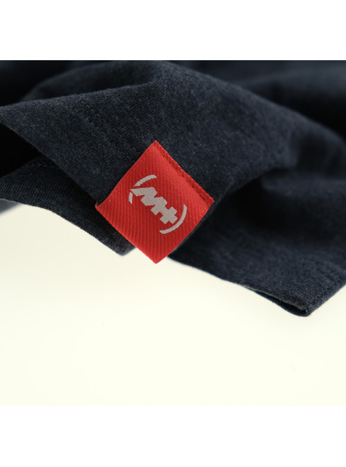 Monotox Damski T-shirt POLSKA COLLEGE W NAVY M Granatowy