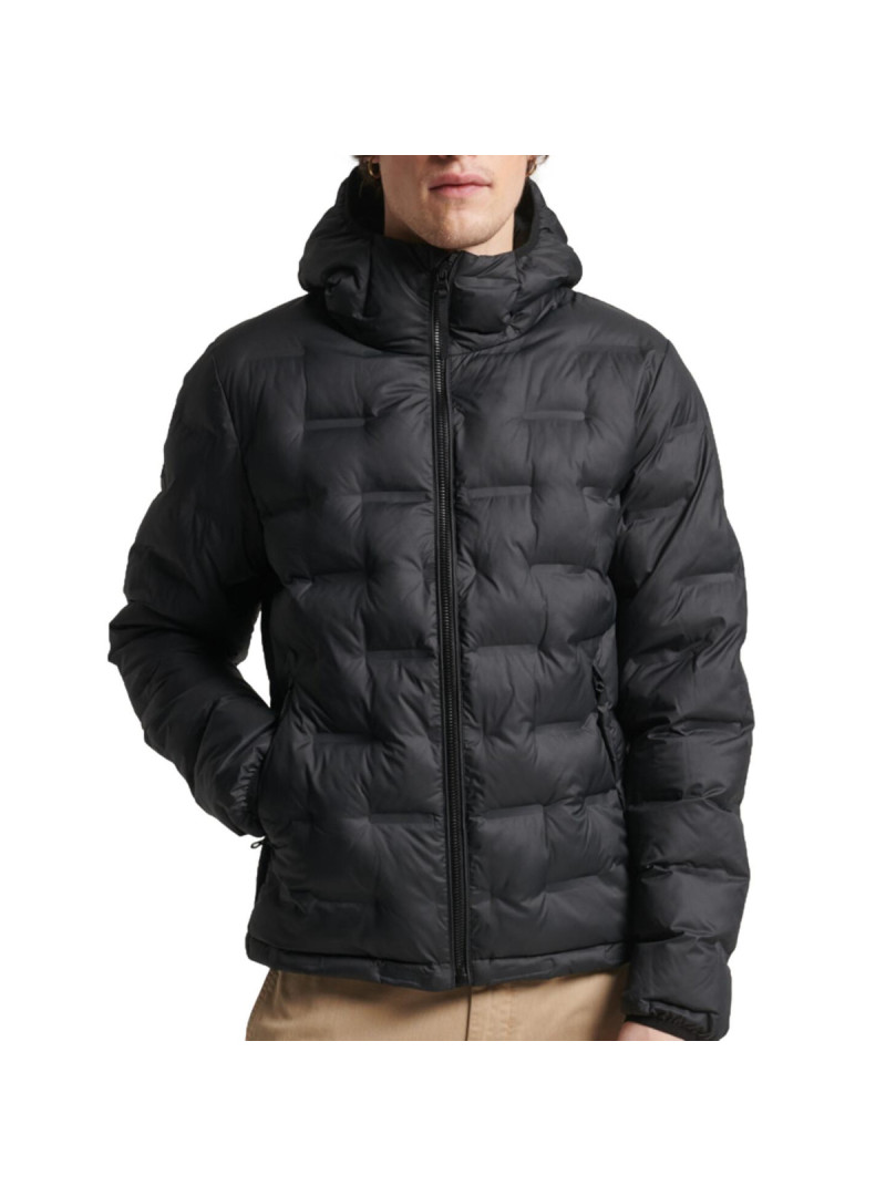 Superdry SHORT QUILTED PUFFER COAT M5011811A02A