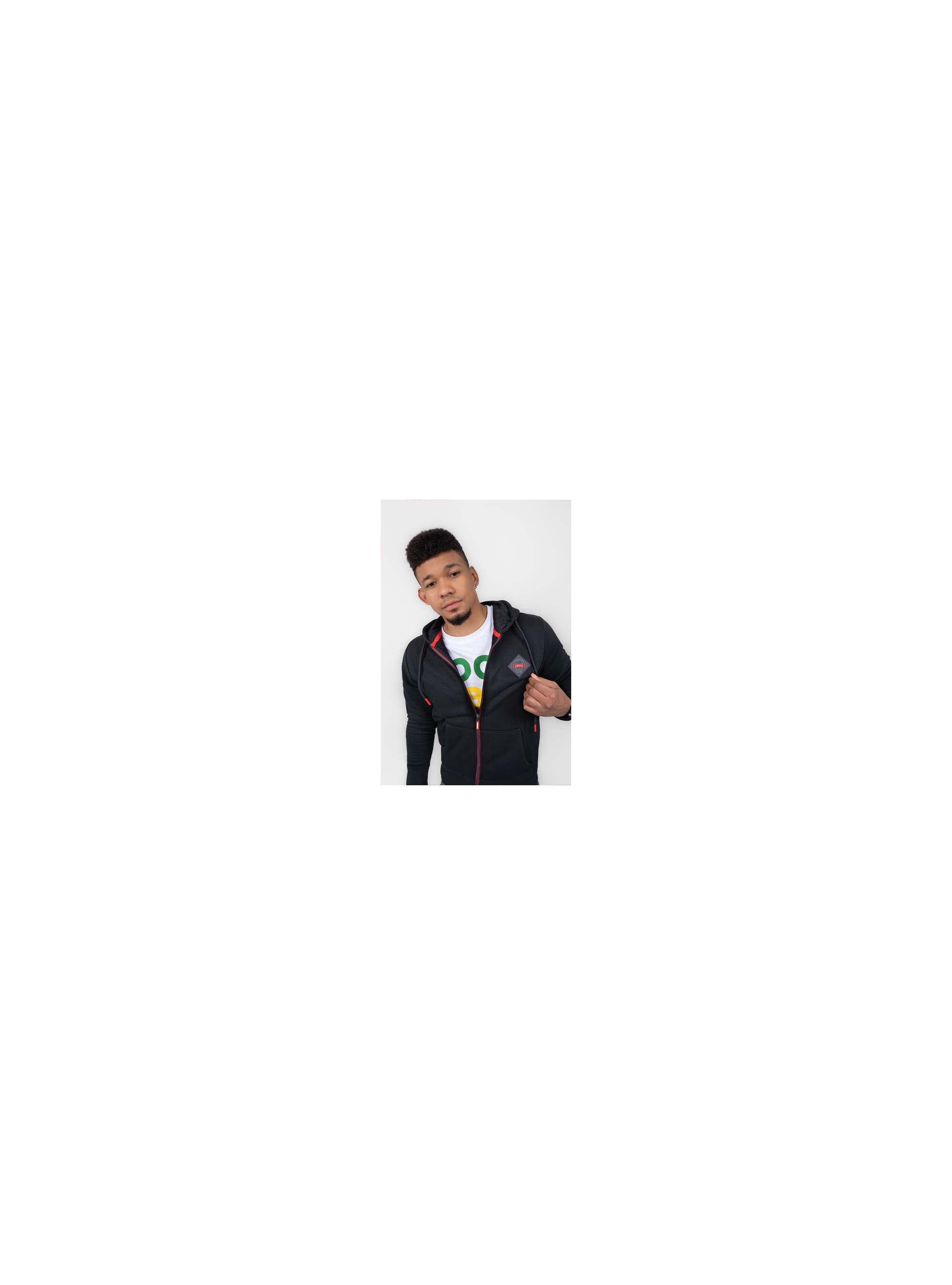 Monotox LOGO R ZIP BLACK MX22129