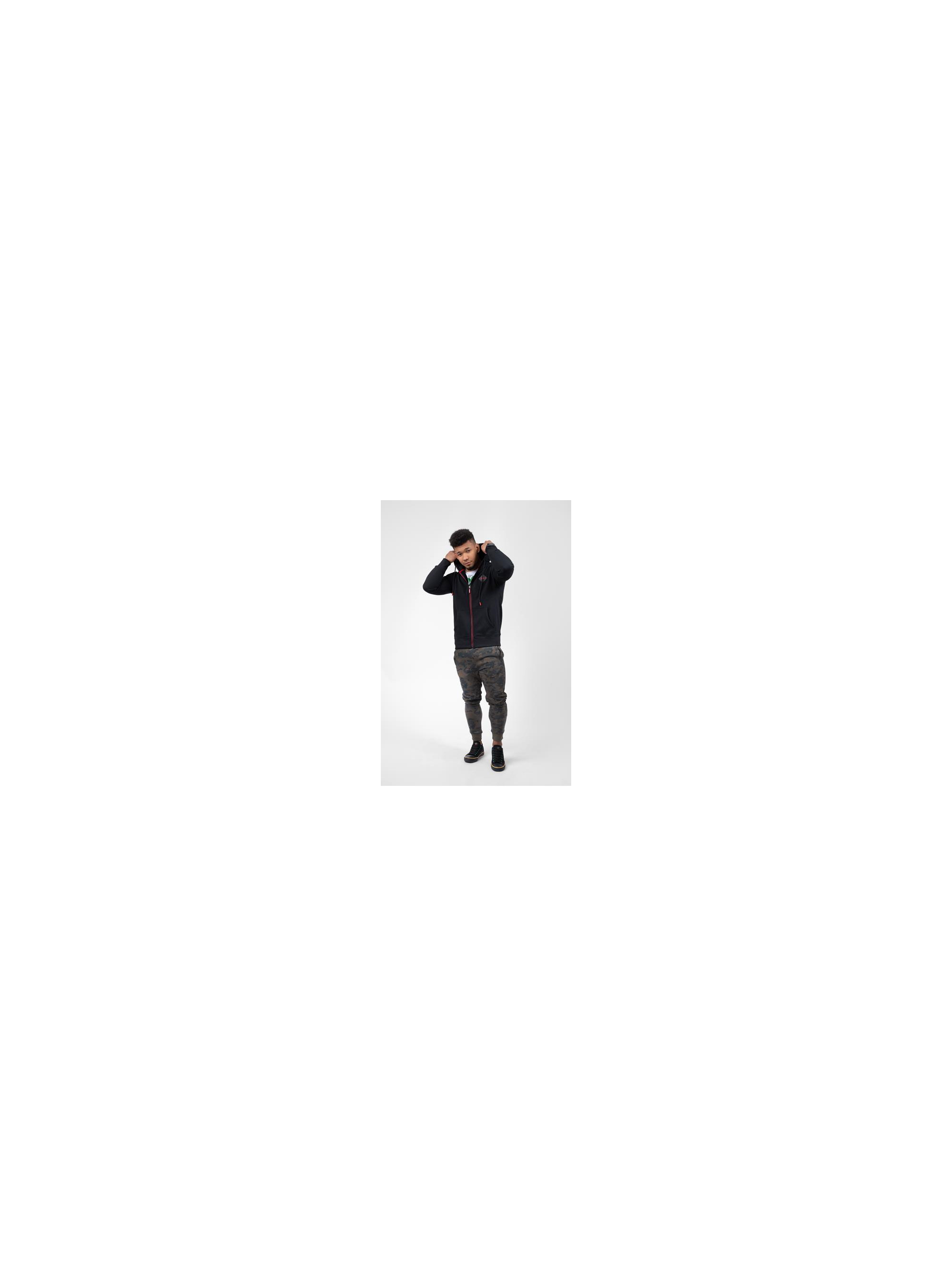 Monotox LOGO R ZIP BLACK MX22129