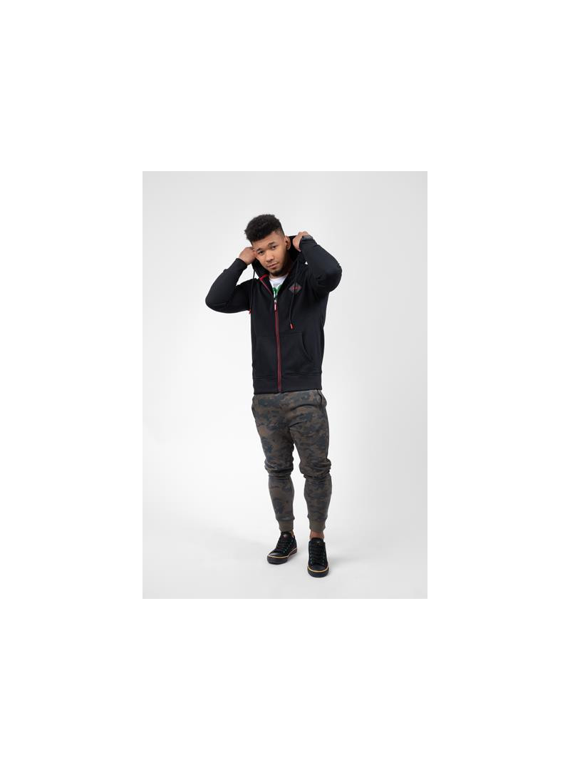 Monotox LOGO R ZIP BLACK MX22129