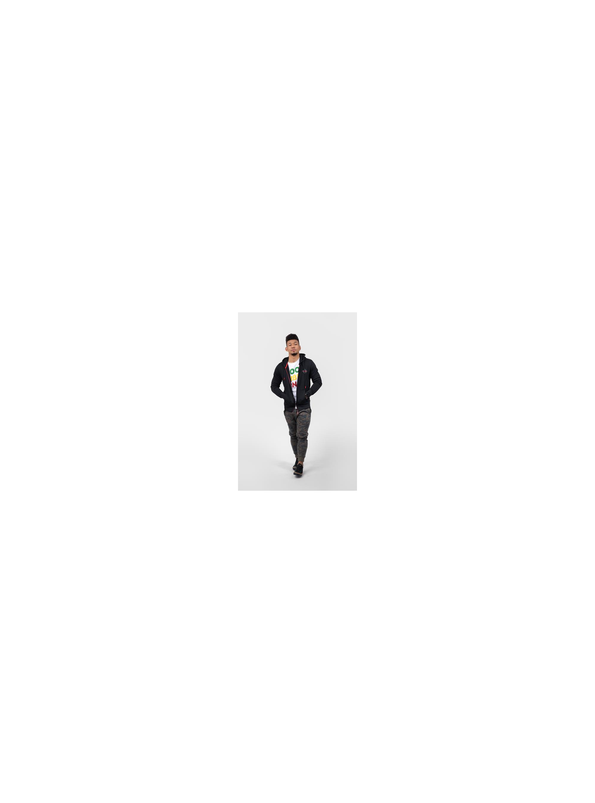 Monotox LOGO R ZIP BLACK MX22129