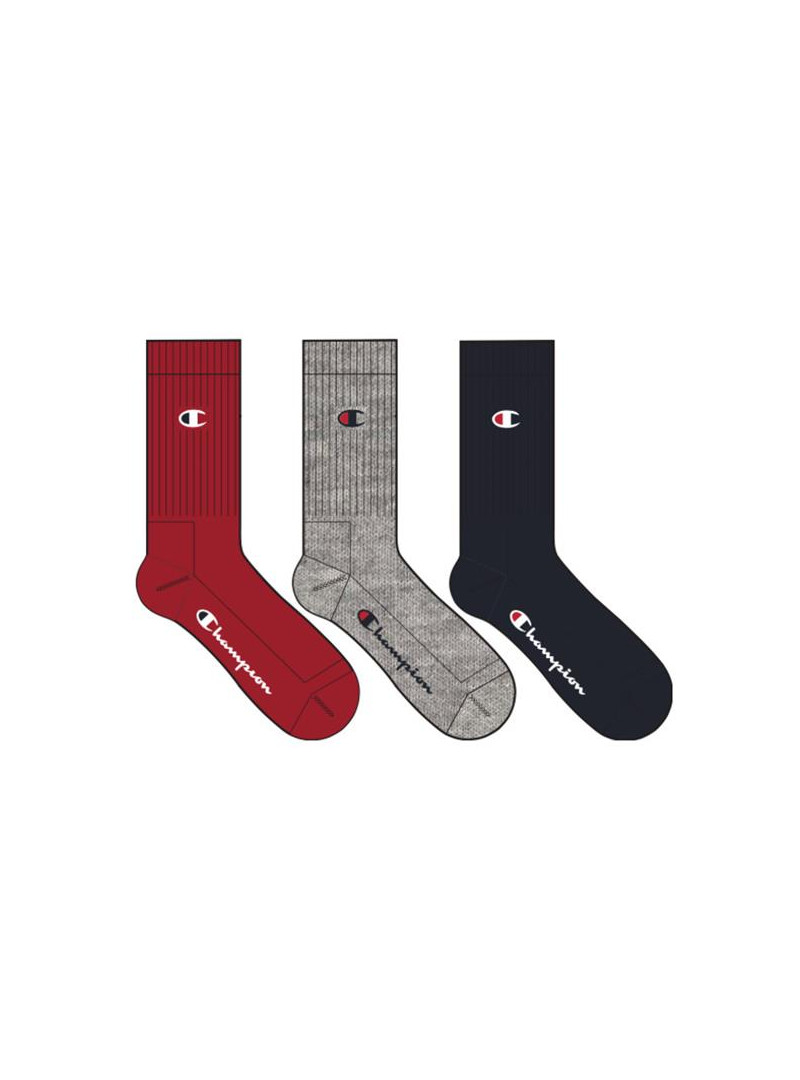 Champion 3 PACK CREW SOCKS U24558RS010