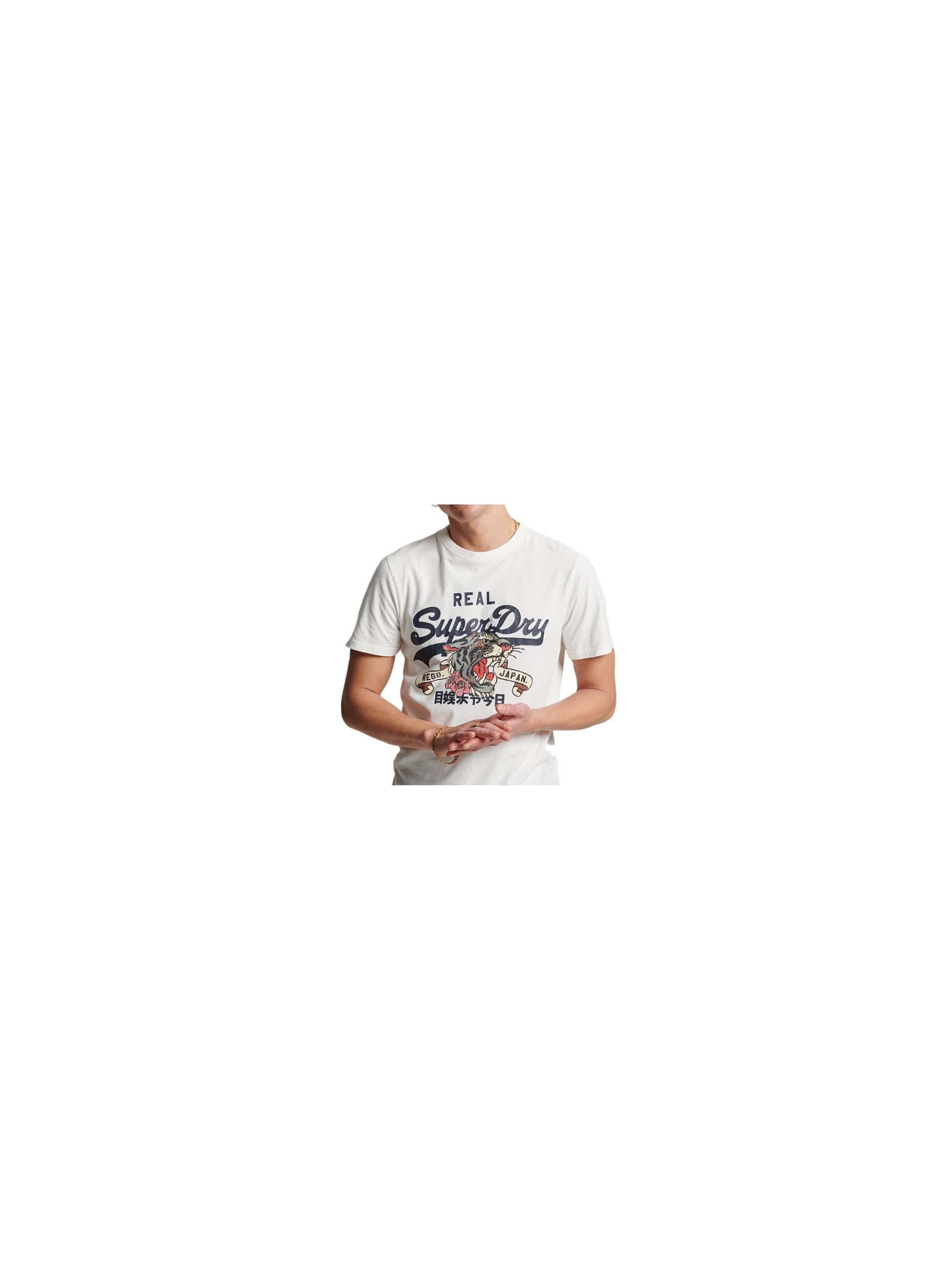 Superdry VINTAGE VL NARRATIVE TEE M1011712A