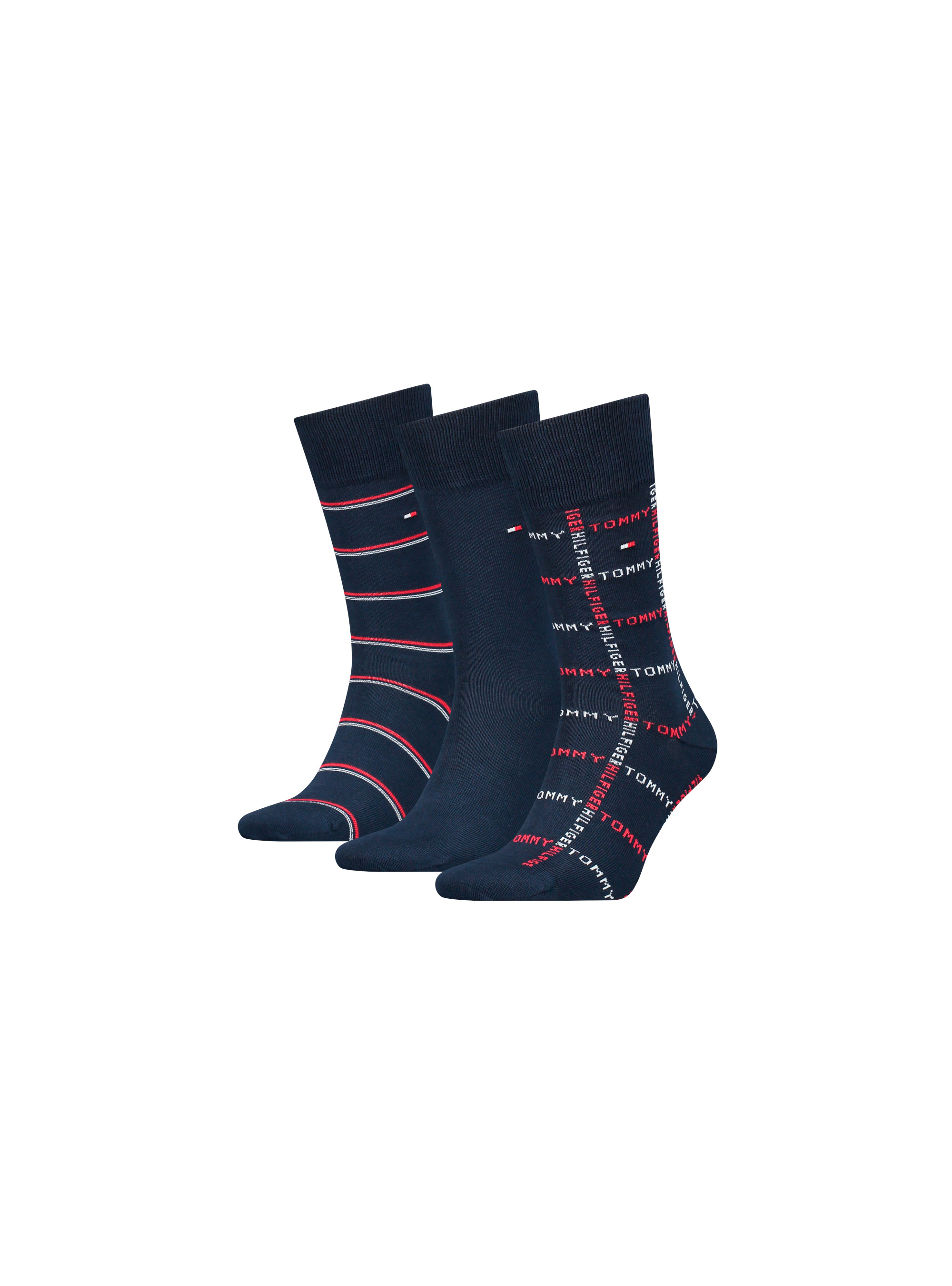 Tommy Hilfiger TH MEN SOCK 3P GIFTBOX GRID ST 701224445001